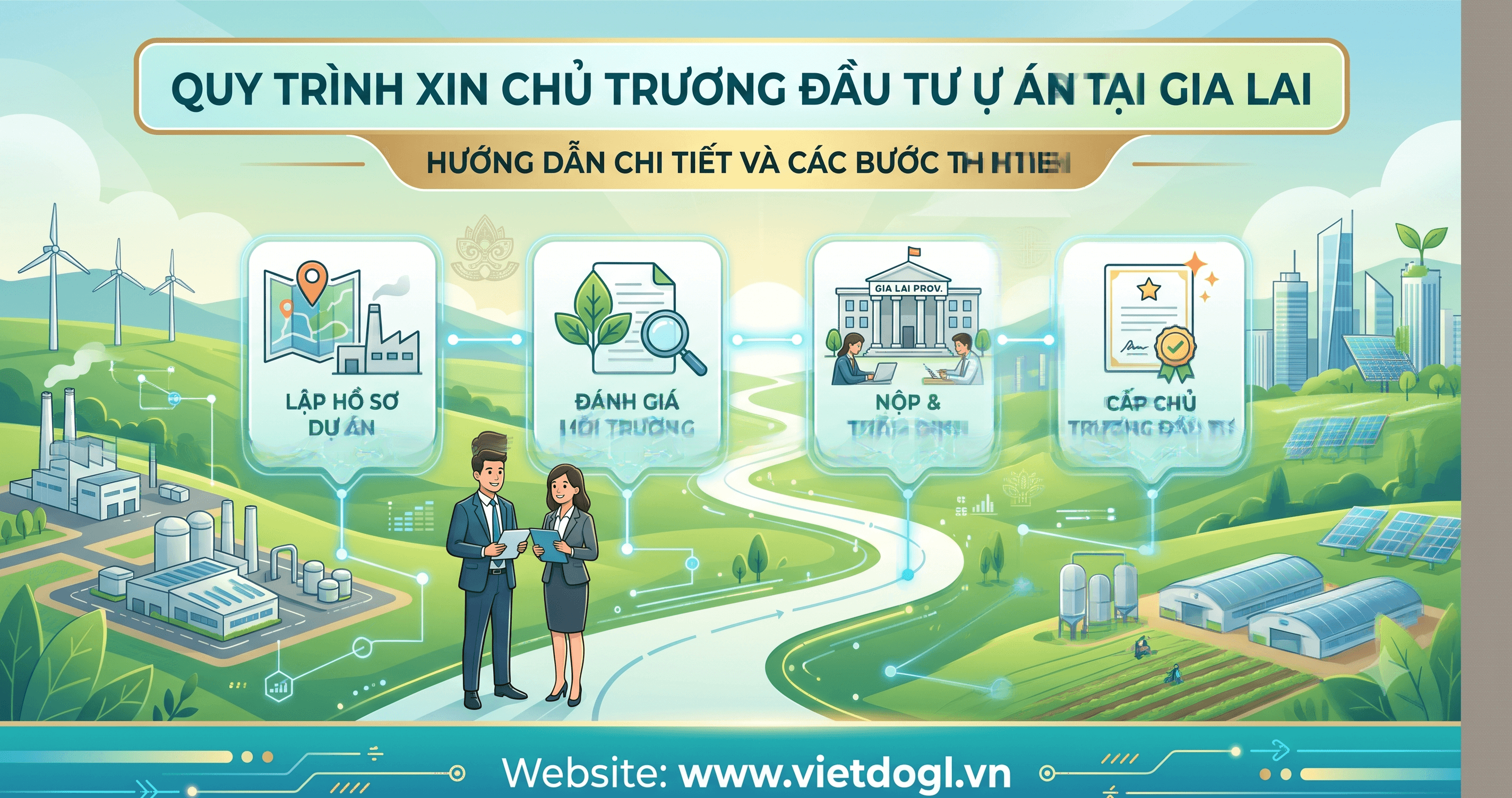 Quy trình xin chủ trương đầu tư dự án tại Gia Lai